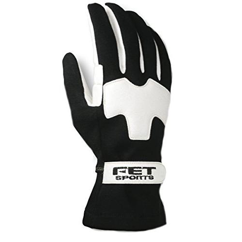 FET(エフイーティー) スポーツ 3Dライトウェイトグラブ グローブ ブラック/ホワイト L FT3DLW07 | 