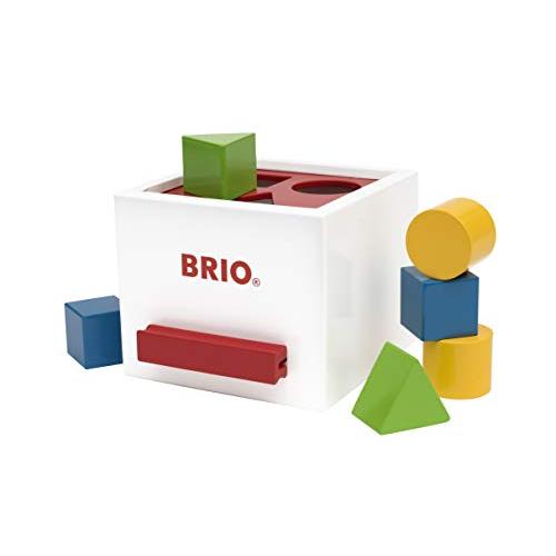 BRIO 形合わせボックス(白) 30250 1歳から 木製玩具 木のおもちゃ | 