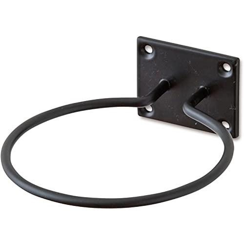 POSH LIVING ドライヤーホルダー ブラック 1412514 W10×D12×H4cm | 