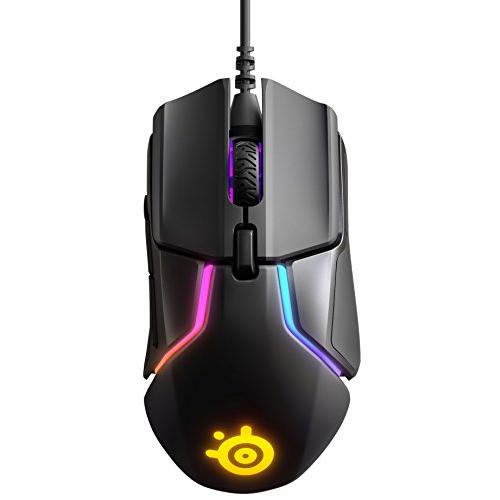 SteelSeries ゲーミングマウス 有線 デュアルセンサー 重量・重心カスタマイズ機能 32ビットARM プロセッサー搭載 Rival 6 | 