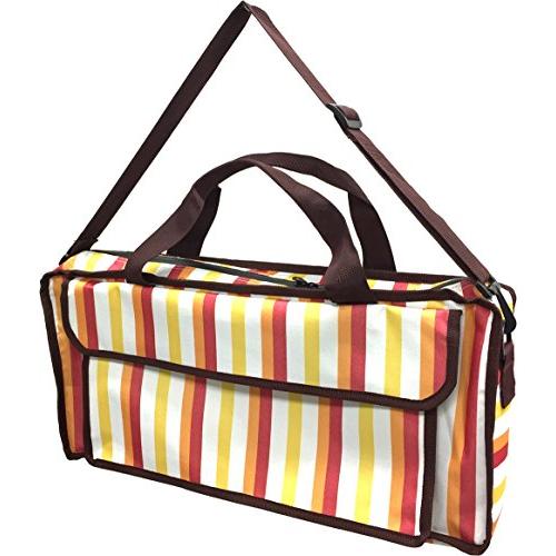 KC キョーリツ 鍵盤ハーモニカバッグ 2Wayタイプソフトケース KHB-05/Multi Stripe (ショルダーストラップ付属) | 
