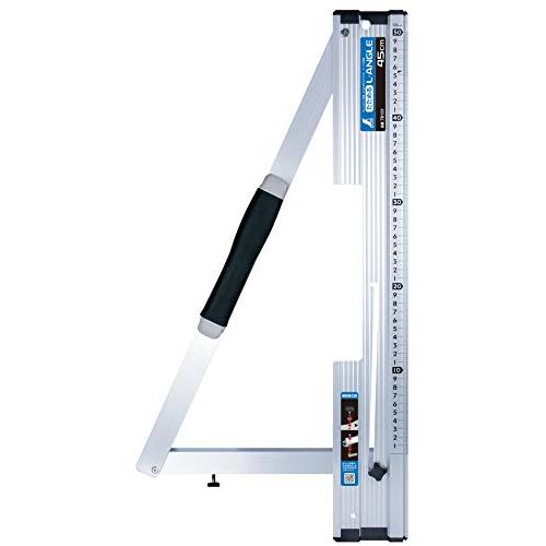 シンワ測定(Shinwa Sokutei) 丸ノコガイド定規 たためるエルアングル 45cm メートル目盛 78101 | 