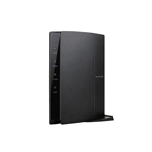 エレコム WiFi 無線LAN ルーター 親機 11ac/n/a/g/b 867+300Mbps 有線Giga 接続推奨15台 デュアルコアCP | 