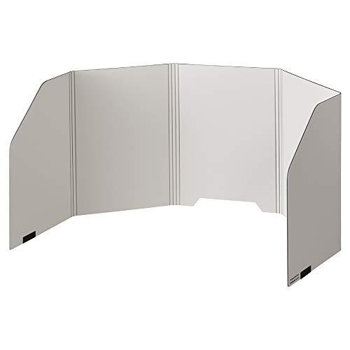 キングジム パーソナルパーテーション 高さ310mm 8010 ライトグレー | 