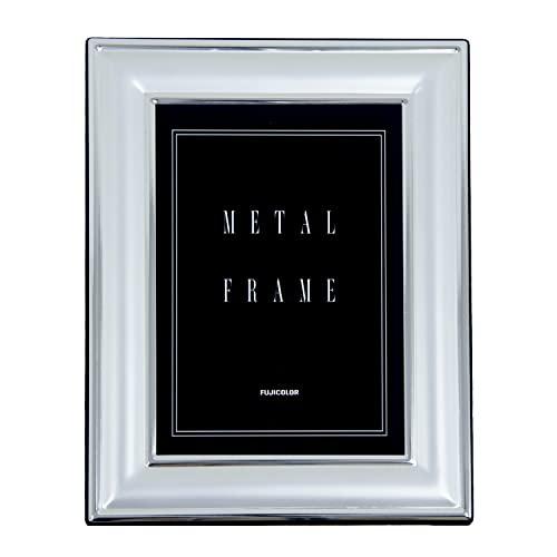 FUJICOLOR フォトスタンド 5401K メタル キャビネ (2L) 1面 シルバー 506963 | 