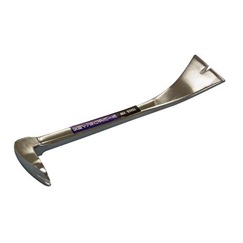 長谷伸ハンマー 全鋼スチールインテリアバールV型 200mm 室内装飾用 | 