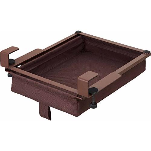 コジット テーブル下に スライド収納 ブラウン | 