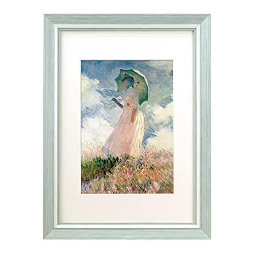 万丈 VANJOH アートフレームカルメ A4/A5 ライトグリーン 106621 スタンド付 | 