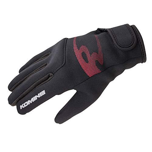 [コミネ] バイク用 セミレインコンダクティブグローブ ブラック 3XL GK-240 12974 秋冬春向け 防水 防風 | 