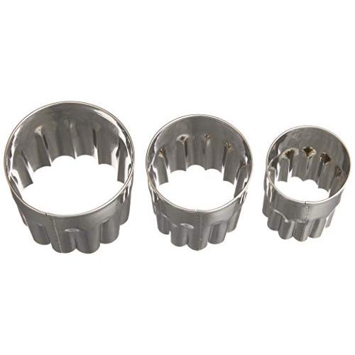 遠藤商事(Endo Shoji) 業務用 抜型3個セット 菊 18-8ステンレス 日本製 BNK7201 | 