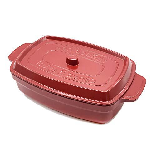 竹中(Takenaka) 日本製お弁当箱 ココポット レクタングル レッド 600ml T-76408 | 