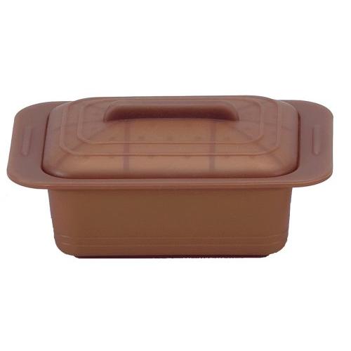 ワールドクリエイト ViV シリコンスチーマー 蒸し器 レンジ調理器 ウノ マロンブラウン 59631 | 