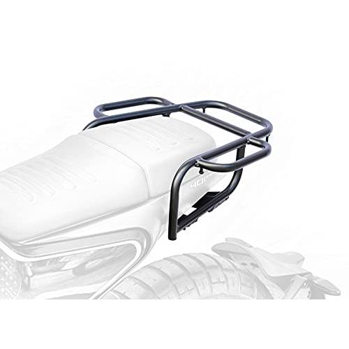 キジマ (kijima) バイク リアキャリア スヴァルトピレン125/250/401 ヴィットピレン401 スチール製マットブラック仕上げ H | 