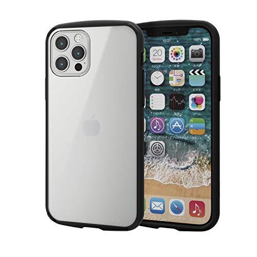 エレコム(ELECOM) iPhone 12 / 12 Pro ケース Qi充電対応 ハイブリッド 耐衝撃 TOUGHSLIM LITE フレー | 