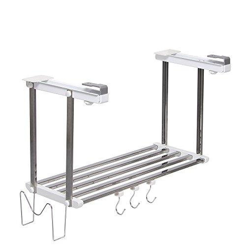 TAKUBO タクボ 水切棚シリーズ 吊戸下はさみ棚 1段 幅50cm お買得セット HM1-50K | 