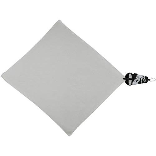 エヌリット(Nrit) 吸水速乾タオル カンパックタオル 【日本正規品】 収納ポーチ付き ブラック L 1610111 | 