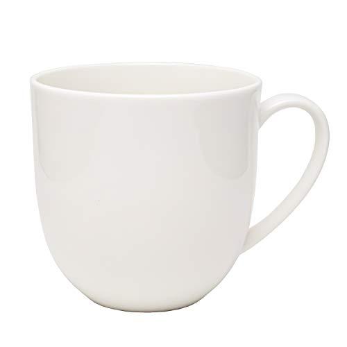 TAMAKI マグカップ フォルテモア ホワイト 直径8.6×高さ8.5cm 320ml 電子レンジ・食洗機・オーブン対応 軽量強化磁器 T-6 | 
