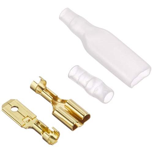 エーモン(amon) 平型端子セット 250型 AV(S)0.5~2sq 35セット 3310 | 