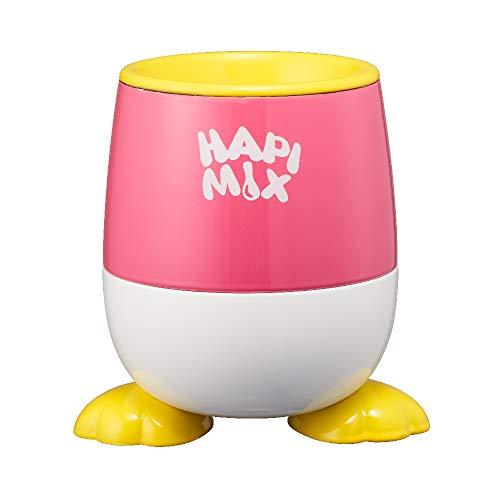ドウシシャ(Doshisha) 手動かき氷器 約幅12.5×奥行き10.0×高さ12.5cm ハピミックス ハピックスフレンズ ピンク DHFZ | 