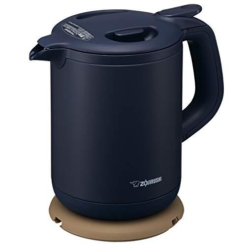 象印 電気ケトル 0.8L 沸騰後1時間90℃保温 ネイビー CK-AJ08-AD | 