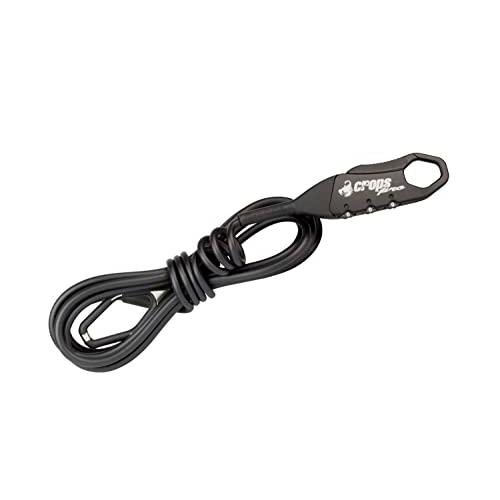 クロップス(crops) ロングワイヤーロック Q5 Easy Wrap イージーラップ | 5mm × 1800mm 3桁ダイヤル CP-SP | 