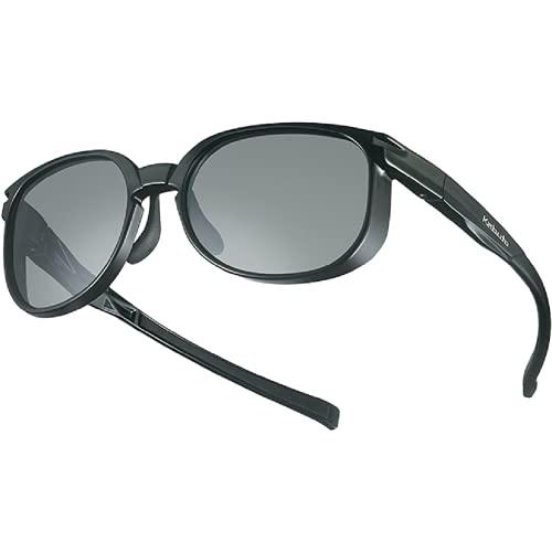 OGK KABUTO(オージーケーカブト)(オージーケーカブト) サングラス 03_ブラック (本体)×スモークフラッシュ(レンズ) S | 