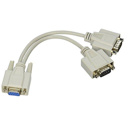 QVS 8 シリアルdb9メスto db9オススプリッタ | 