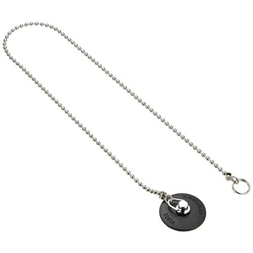 カクダイ W型バス用ゴム栓 くさり650mm付き 上辺31.5mm 下辺25mm 高さ13mm 491-132 | 