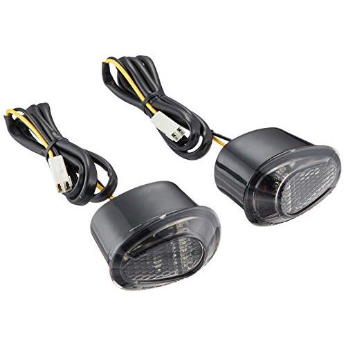 キジマ (kijima) バイク バイクパーツ LEDカウルウインカーキット スモーク Ninja250R 219-3033 | 