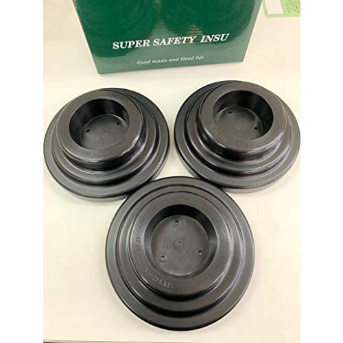 グランドトピアノ用 防音/地震対策/耐震インシュレーター イトマサ スーパーセーフティインシュ GP用【黒色】 | 