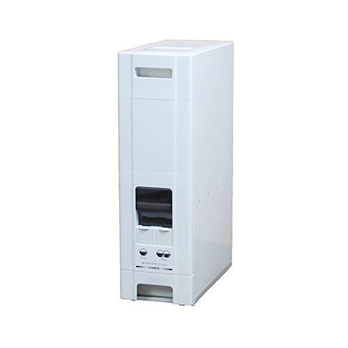 ★白色 無洗米兼用コンパクトライスボックス(米びつ) ２２kg 未使用品★ サミック(SAMICK) 無洗米兼用コンパクトライスボックス(米びつ) 22kg