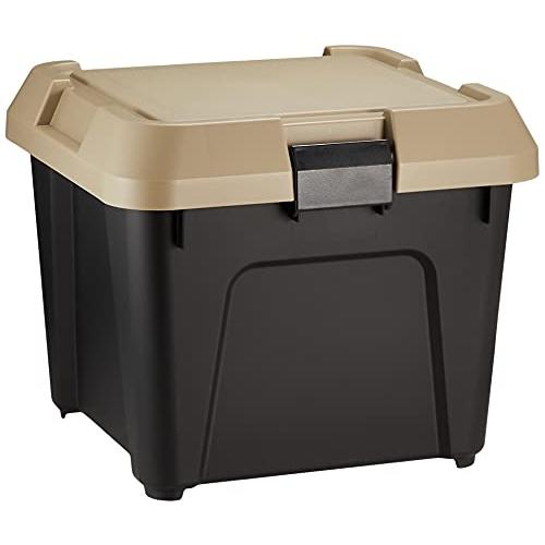 JEJアステージ 収納ボックス Sシリーズ ツールストッカー 400S サンドベージュ×ブラック 幅40×奥行38×高さ33.3cm | 