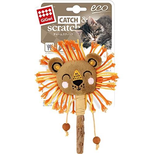 ギグウィ (GiGwi) GｉGｗｉ(ギグウィ)猫用おもちゃ マタタビトイ チャームスティック ライオン | 