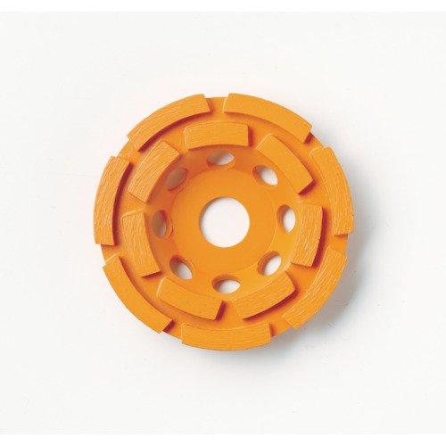 TRUSCO(トラスコ) ダイヤモンドカップホイール Φ100X20 ダブルタイプ TDCW-4D | 