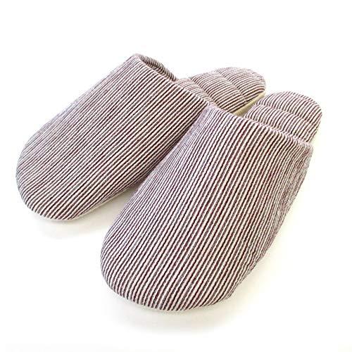 オクムラ スリッパ JyabJyab コットンリネン M レッド AAAA2031RE洗って絞って干しやすい 軽くて柔らか | 