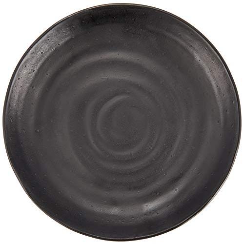 マイン(Mine) MIN(マイン ) メラミンウェア 黒 丸皿φ18 M11-126 | 