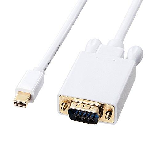 サンワサプライ ミニDisplayPort-VGA変換ケーブル 2m KC-MDPVA20 | 