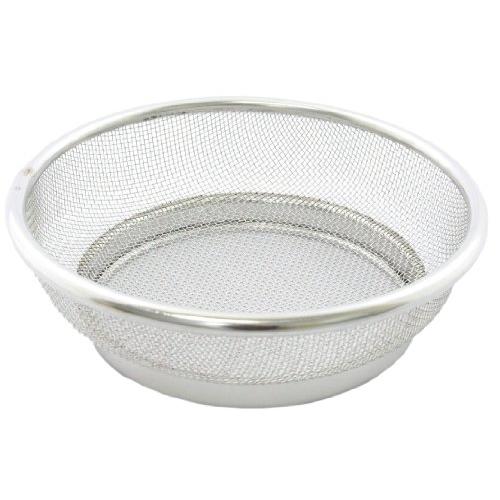 井上金網工業 ざる 18-8 ステンレス 浅 22cm | 