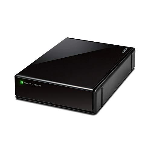 エレコム HDD 外付けハードディスク 4TB SeeQVault対応 テレビ録画 かんたん接続ガイド付き 静音ファンレス設計 ブラック ELD | 