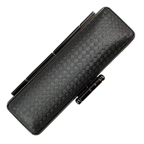 サンビー 印鑑ケース ライトカーボンケース 15×60mm ブラック CA-LC12 | 