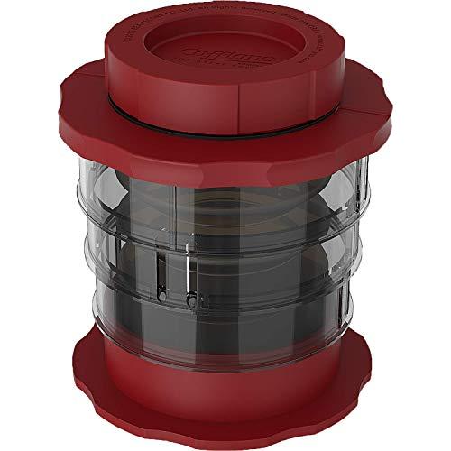カフラーノ Cafflano コーヒーメーカー フレンチプレス 収納ケース付 ポータブル 微粉が出にくいフィルター レッド Φ10.8×12cm | 