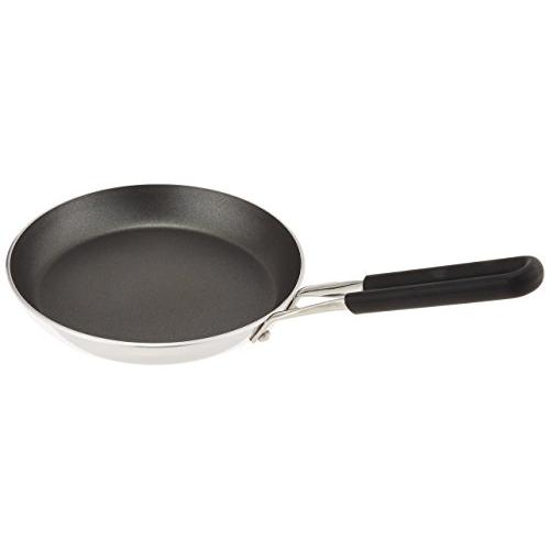 遠藤商事 TKG 親子鍋 アルミ製 こびりつきにくいテフロン加工 16.5cm IH対応 ハンドル横型で熱くなりにくいシリコンコーティング 業務 | 