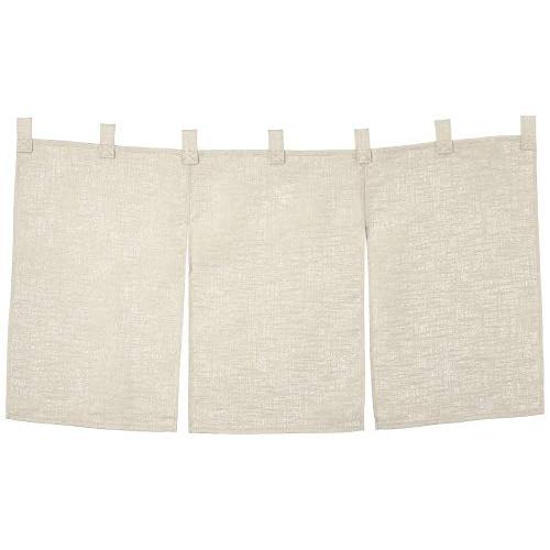 ネクスト のれん 半間用 無地 生成り 縦×横(mm)450×850 質量(g)130 材質:綿65%麻35% 業務用 YHV0202 | 