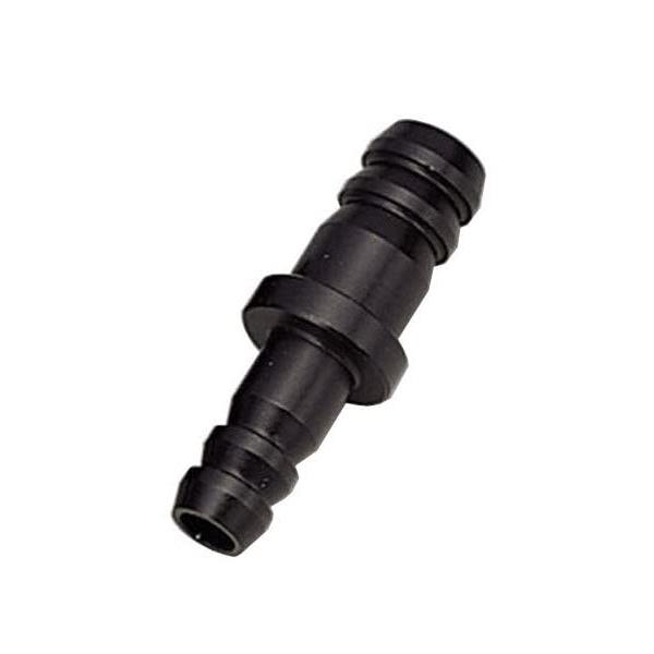 キジマ (kijima) バイク バイクパーツ ホース変換ジョイント 6mm→8mm アルミ製アルマイト仕上げ ブラック 105-16500 | 