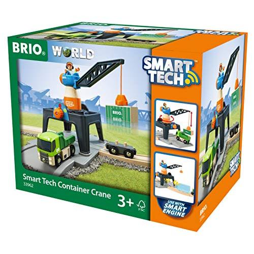 BRIO (ブリオ) WORLD スマートテック タワークレーン[木製レール おもちゃ]33962 | 