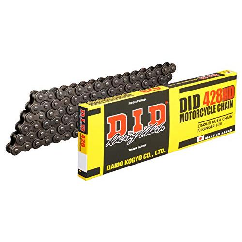 D.I.D(大同工業)バイク用チェーン クリップジョイント付属 428H(D)-100RB STEEL(スチール) 強化チェーン 二輪 オートバ | 