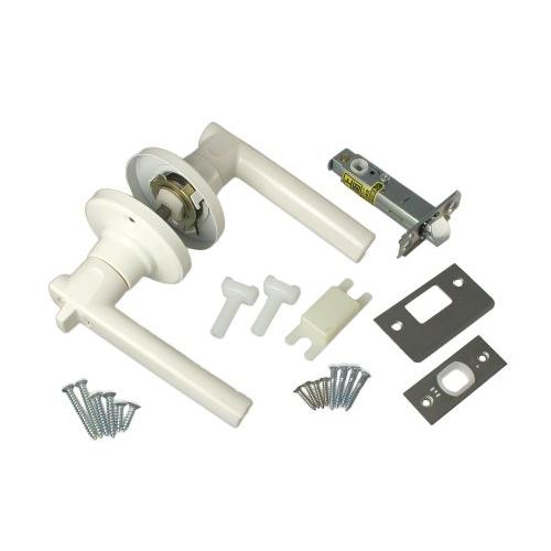 日中製作所 取替レバーハンドル 表示錠 NP222-W-W ホワイト | 