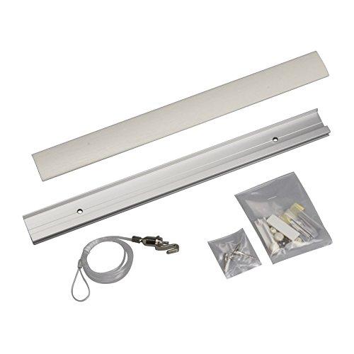 福井金属工芸ピクチャー レールRAILSUNCOLORS Cセット 木目調ホワイト 30cm RC30C-1 | 