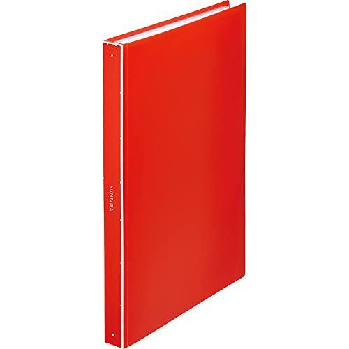 キングジム クリアーファイル ヒクタス 透明 A4 60ポケット 7281‐3Tアカ | 