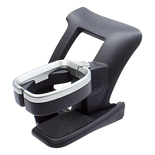 槌屋ヤック(Tsuchiya Yac) 車種専用品 トヨタ 200系 ハイエース 専用 エアコン ドリンクホルダー 運転席用 ブラック/シルバー | 